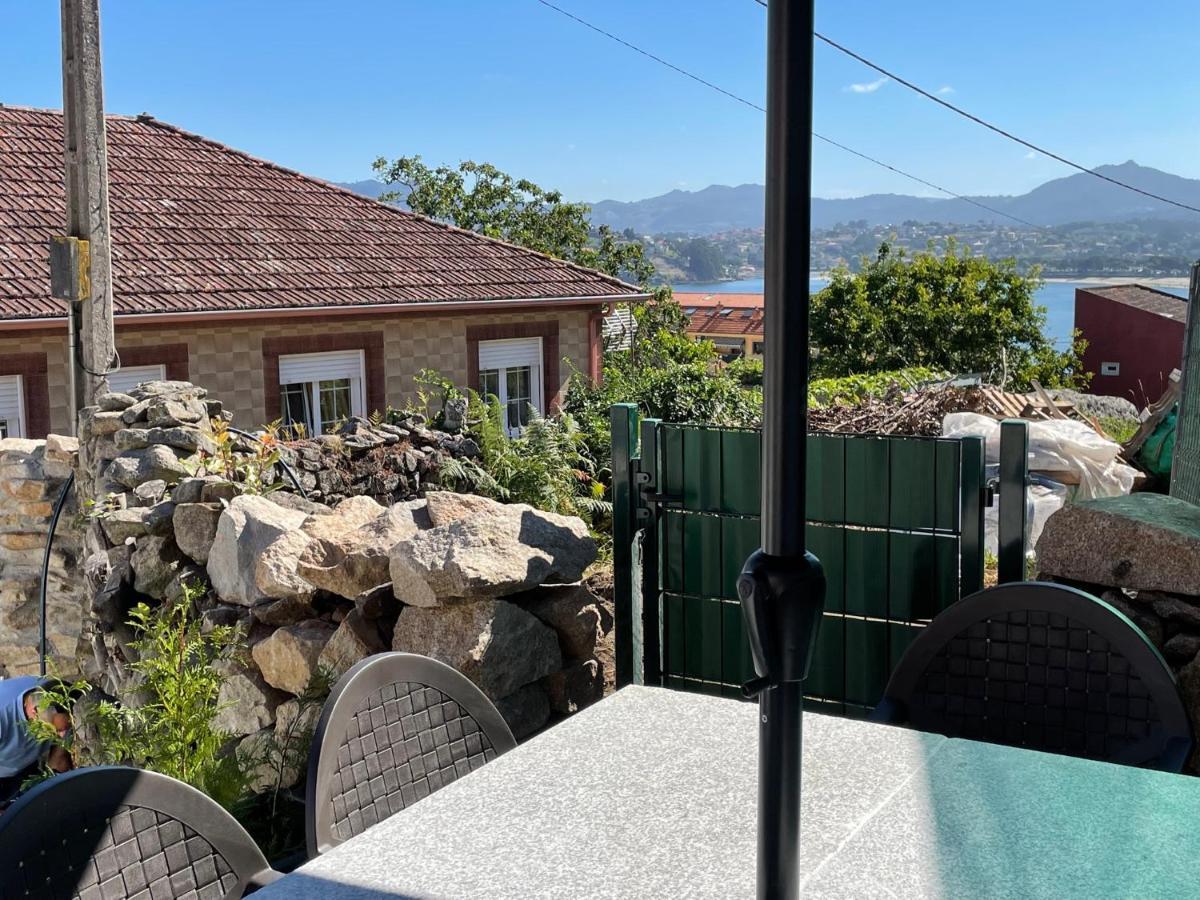 Casita Independiente Y Tres Apartamentos Con Piscina Ladeira Playa Baiona Extérieur photo
