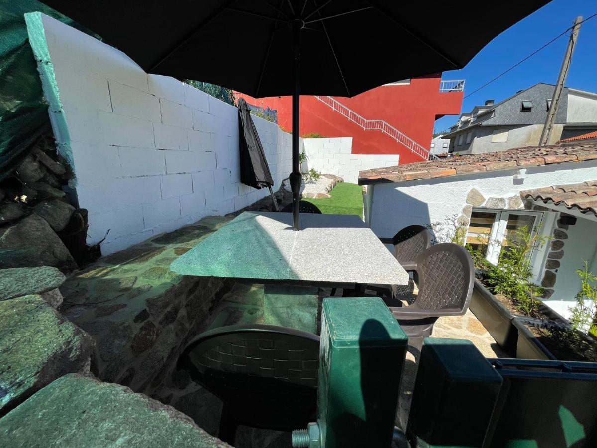 Casita Independiente Y Tres Apartamentos Con Piscina Ladeira Playa Baiona Extérieur photo