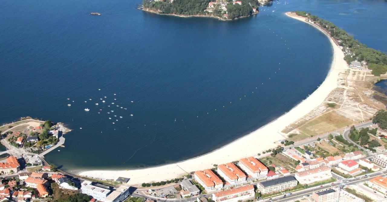 Casita Independiente Y Tres Apartamentos Con Piscina Ladeira Playa Baiona Extérieur photo