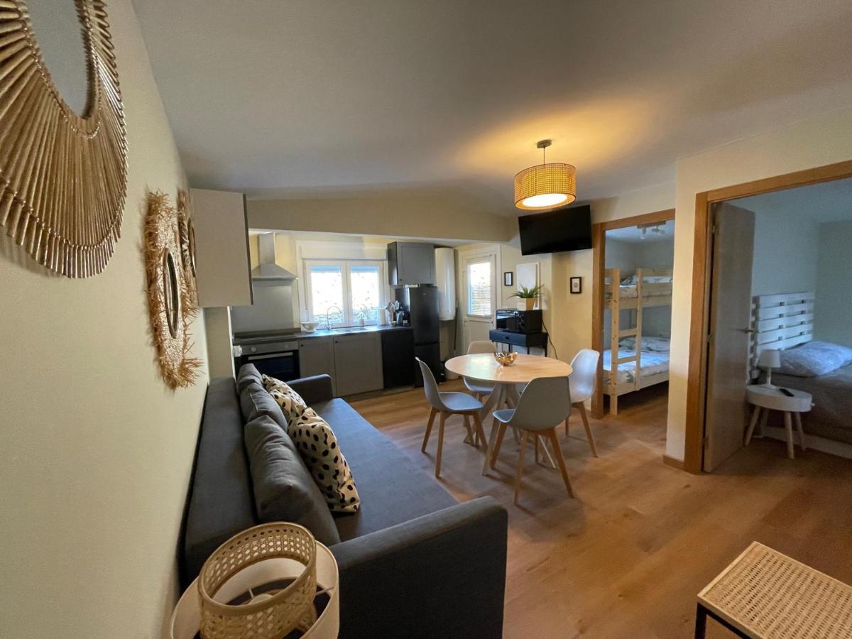 Casita Independiente Y Tres Apartamentos Con Piscina Ladeira Playa Baiona Extérieur photo