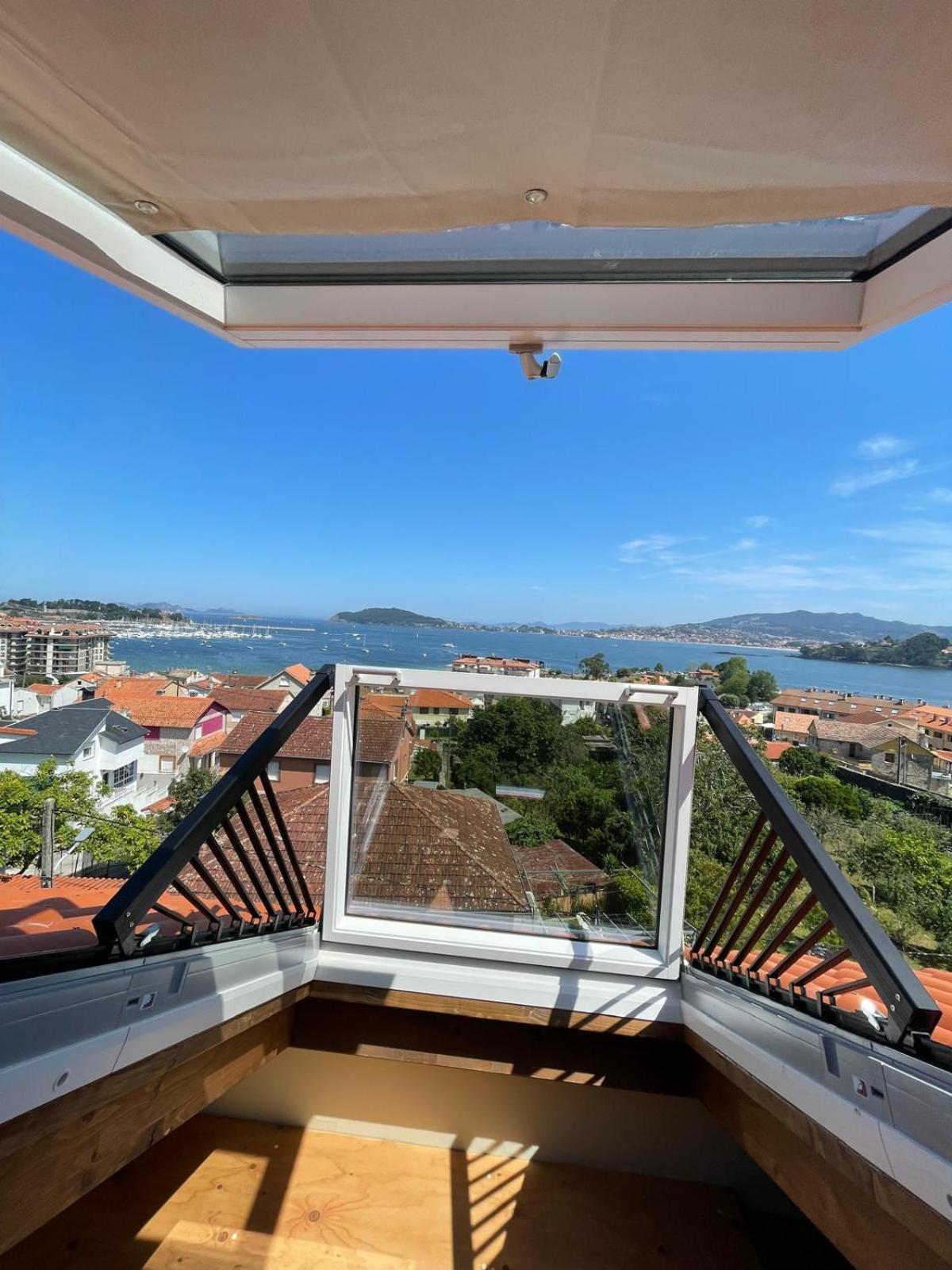 Casita Independiente Y Tres Apartamentos Con Piscina Ladeira Playa Baiona Extérieur photo