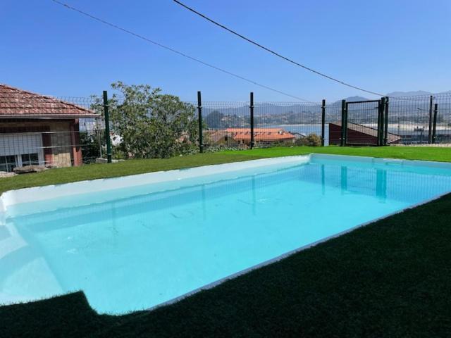 Casita Independiente Y Tres Apartamentos Con Piscina Ladeira Playa Baiona Extérieur photo