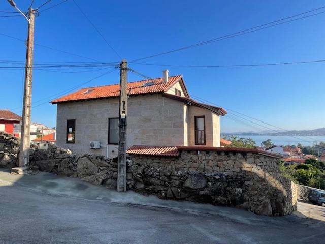 Casita Independiente Y Tres Apartamentos Con Piscina Ladeira Playa Baiona Extérieur photo