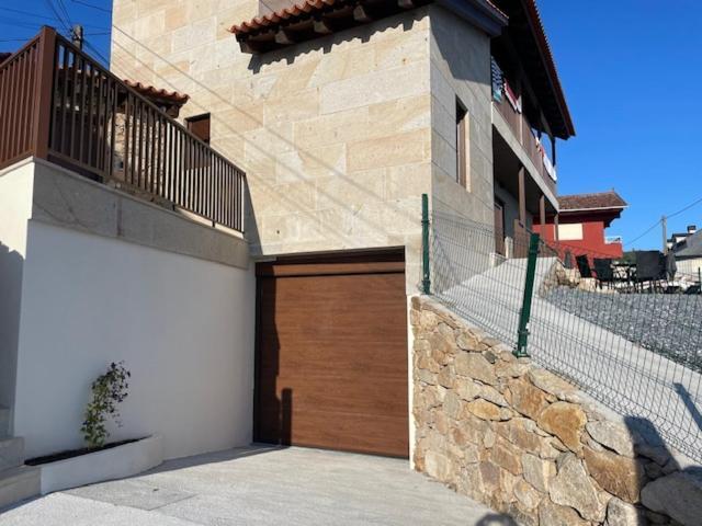 Casita Independiente Y Tres Apartamentos Con Piscina Ladeira Playa Baiona Extérieur photo