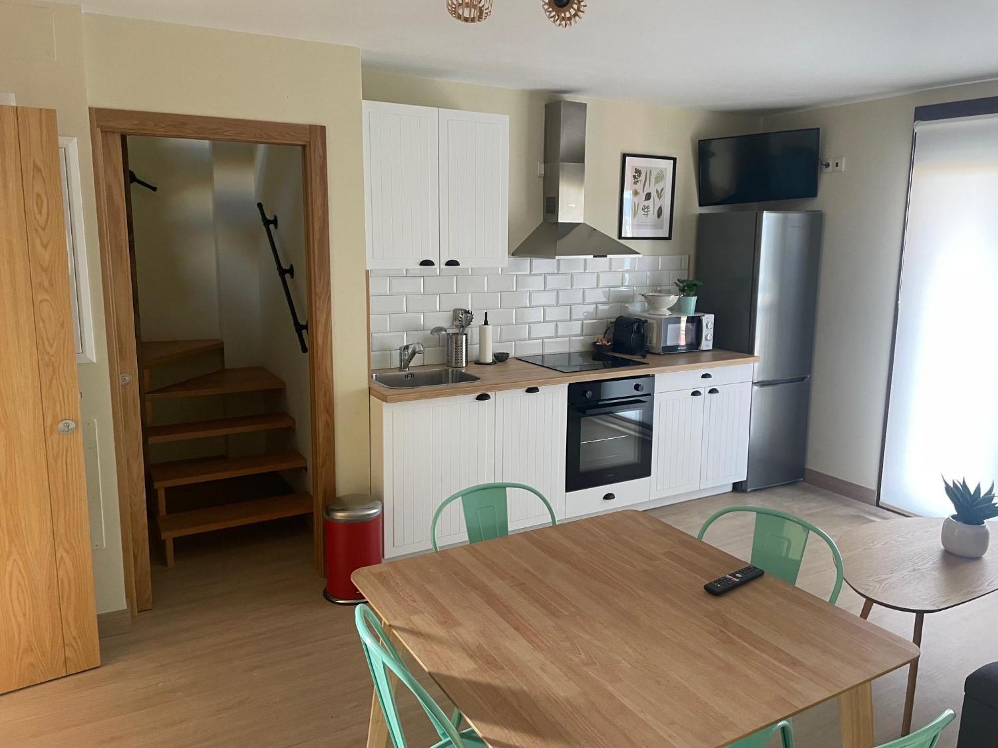 Casita Independiente Y Tres Apartamentos Con Piscina Ladeira Playa Baiona Extérieur photo